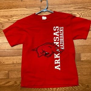 Alstyle used Arkansas razorback t shirt short sleeve youth medium